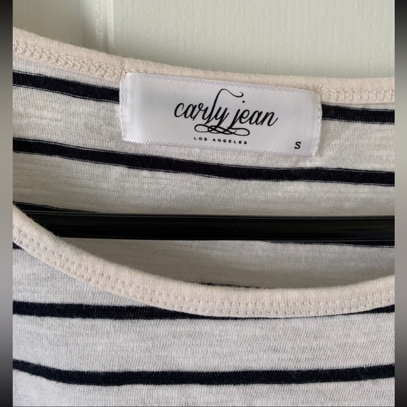 Carly Jean Los Angeles Emma Striped Tee - Picture 3 of 6